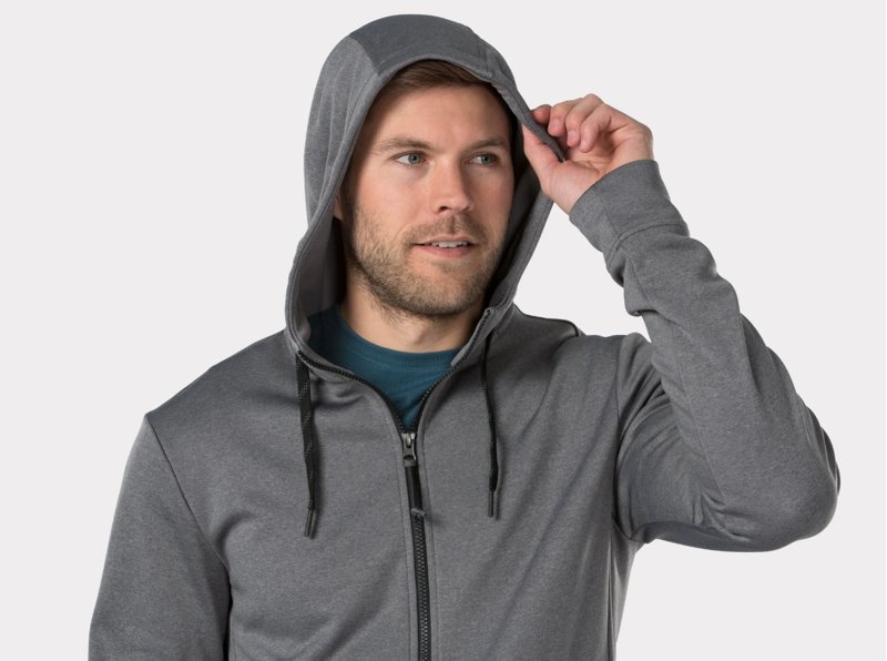 Bontrager Evoke Mountain Bike Hoodie in Grey-1